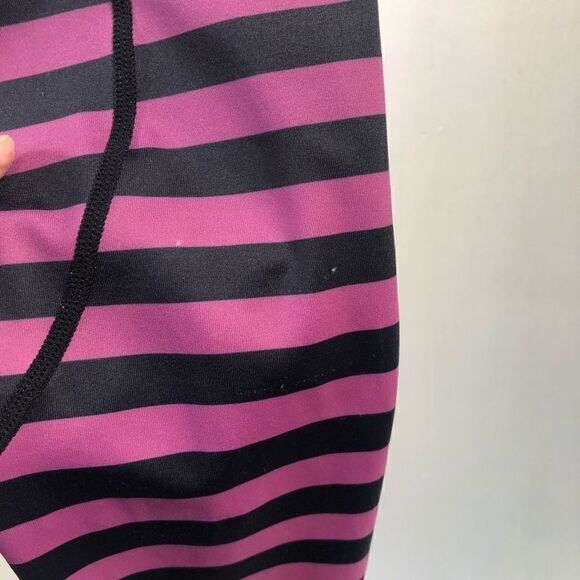 Zyia Pink Ombre Striped Leggings Size 0 - Picture 7 of 11